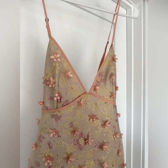 Free People Mini Babydoll Floral Dress XS - Picture 3 of 9